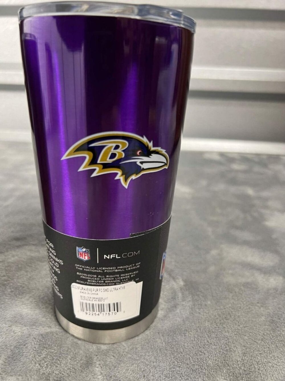 Baltimore Ravens NFL 20oz Ultra Tumbler Insulated Stainless Steel Travel Mug